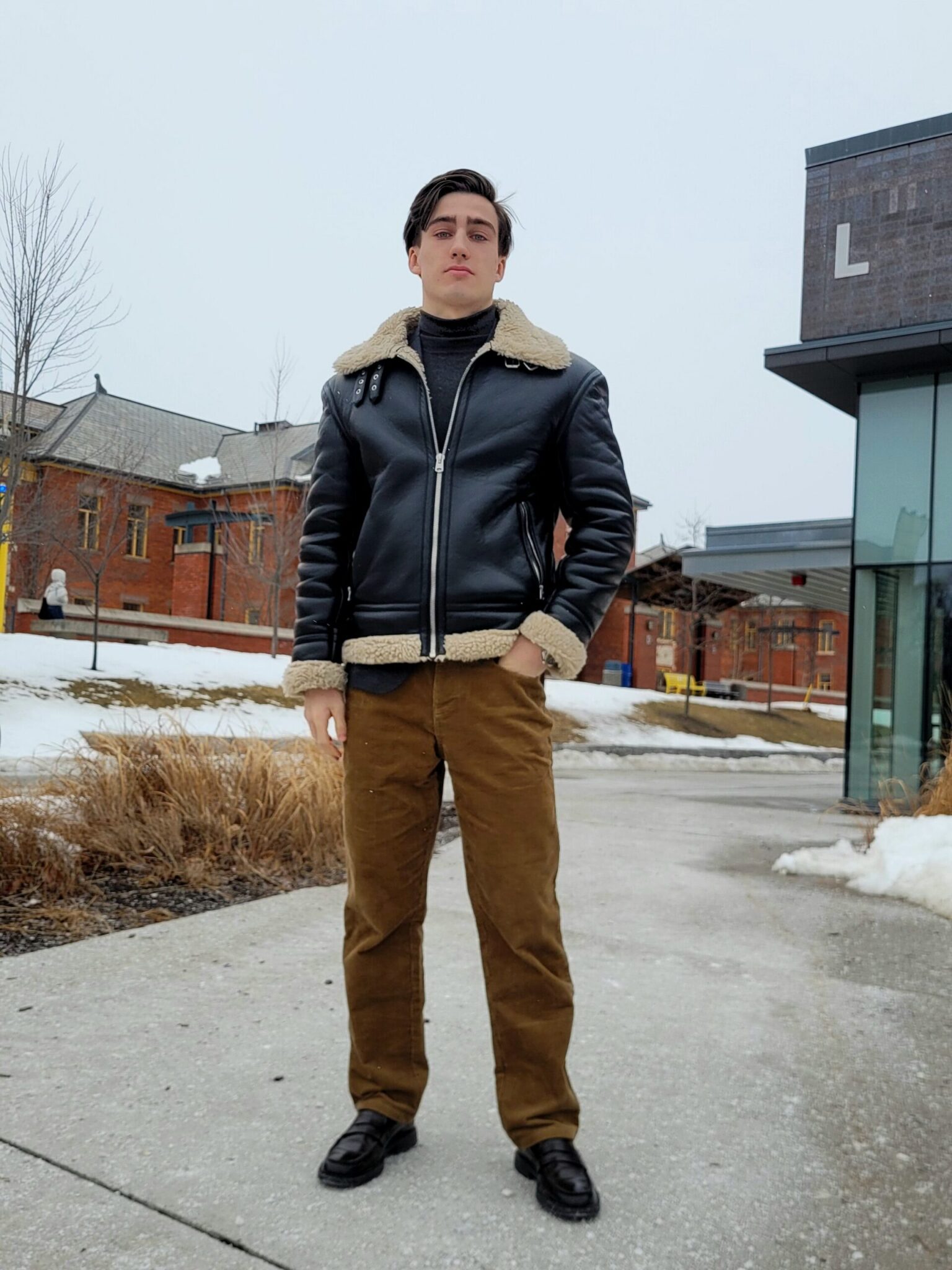 Business casual male fashion