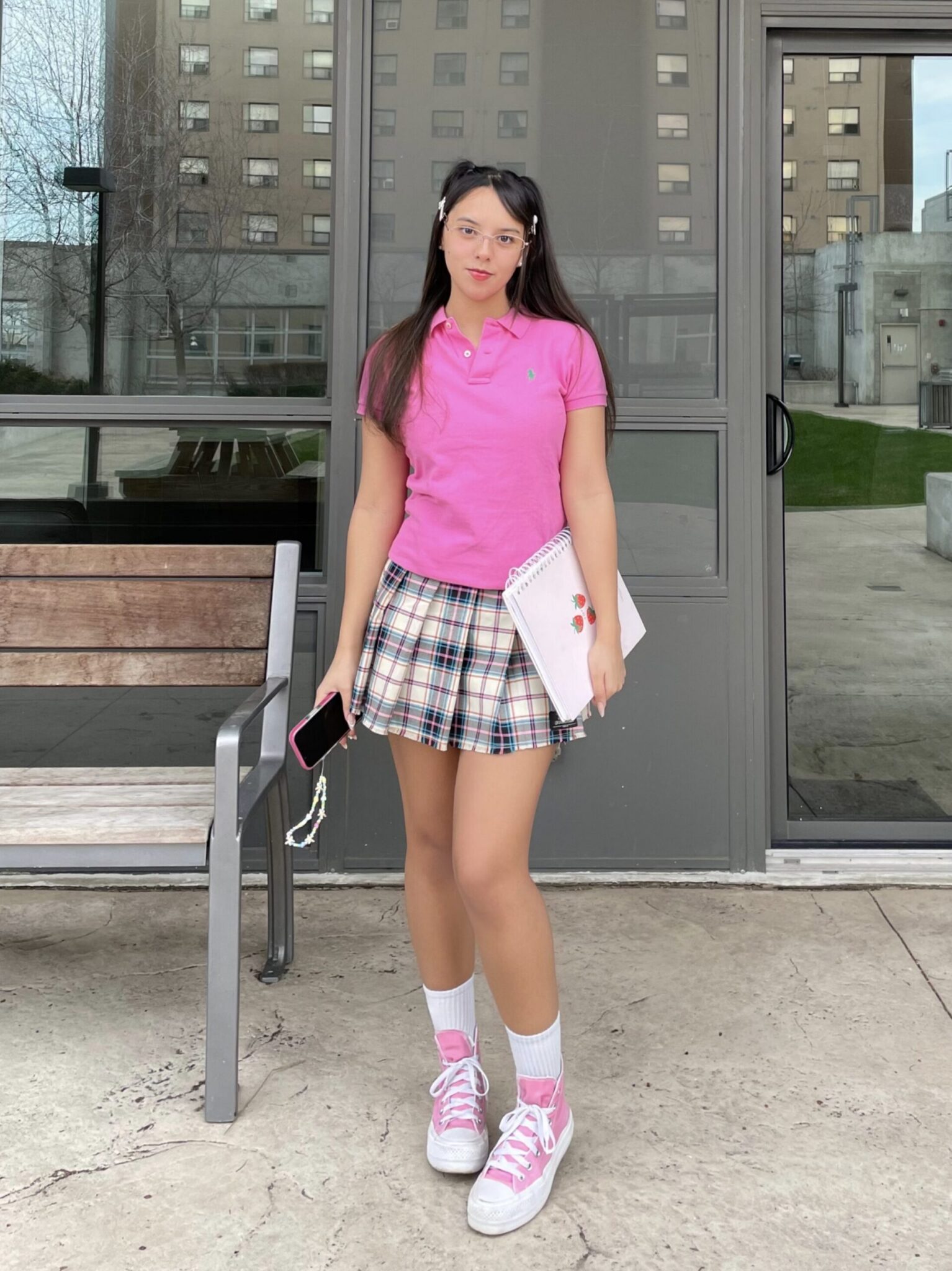 Colourful Japanese fashion style for summer outfits