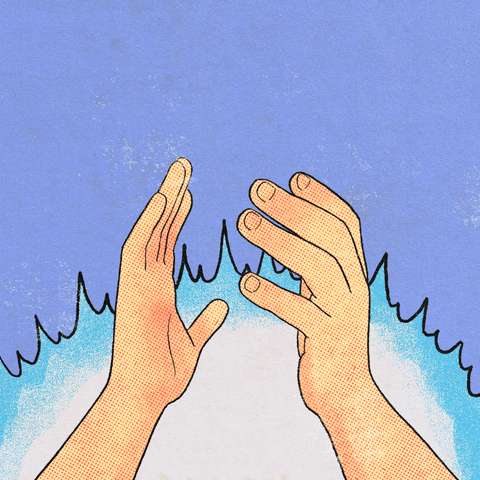 Animated hands clapping and the words "THANK YOU YOUTH VOTERS!" are written on top.