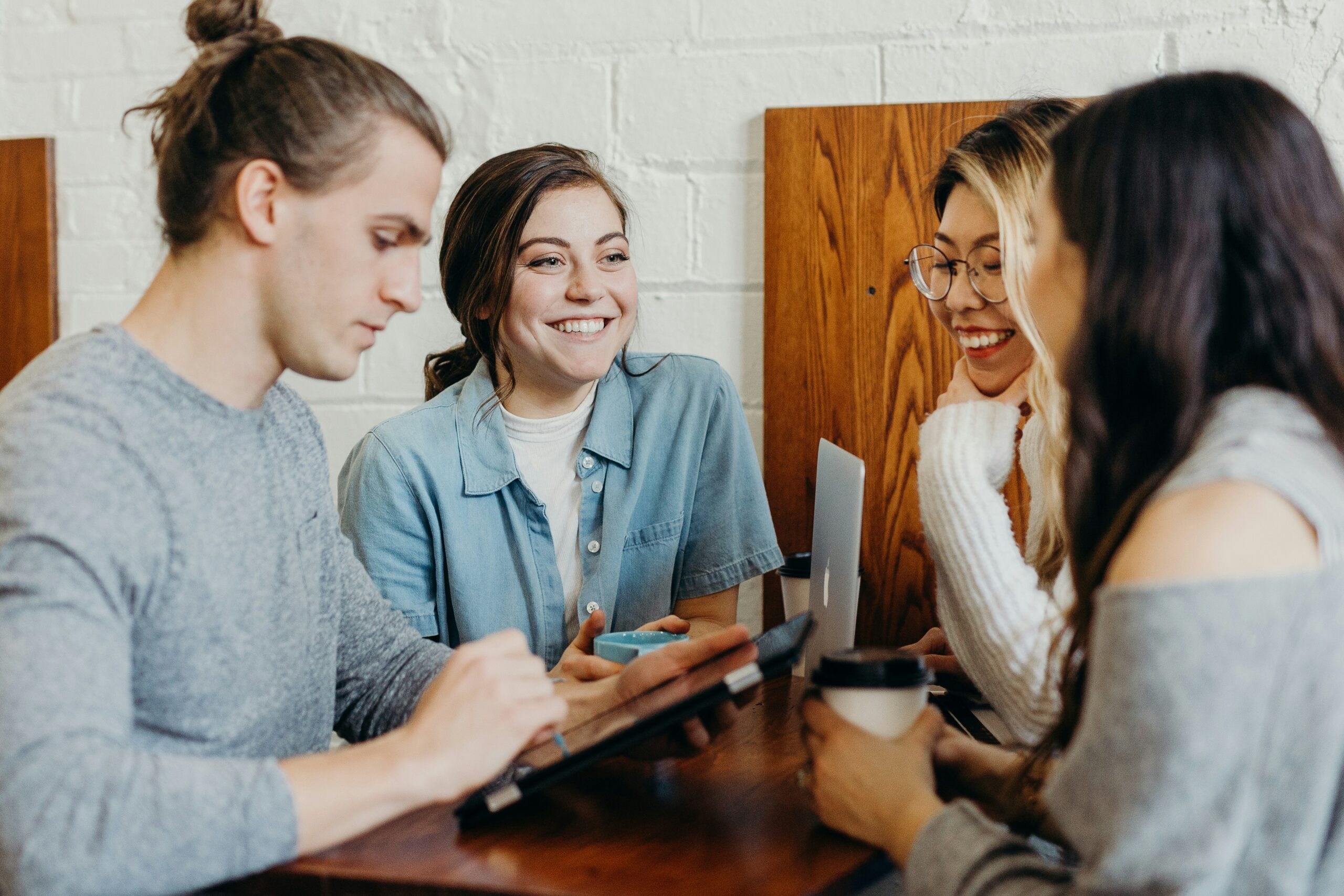 Image of people networking