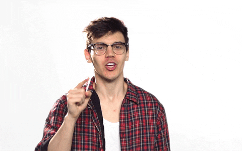 A man is pointing and saying "You got this."