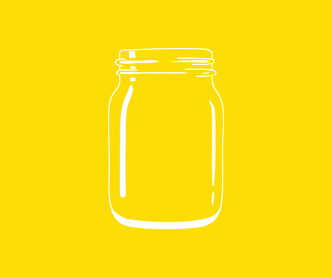 animated gif of money filling up in a jar