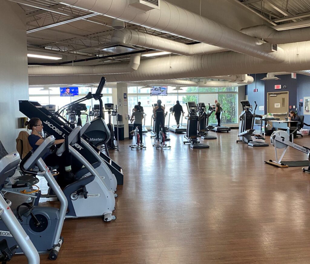 Humber Gym as a hangout spot