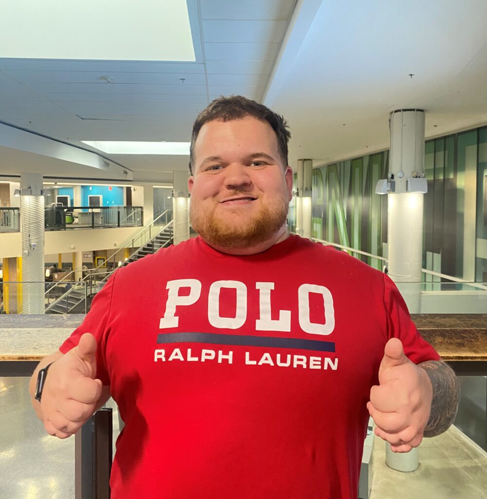 a man wearing Polo Ralph Lauren