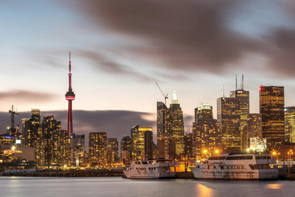City skyline of Toronto