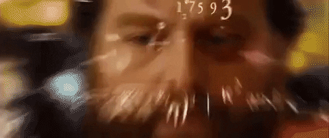 An image of a man doing mental math used in the context of crunching election votes